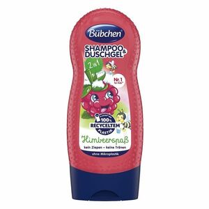 BÜBCHEN Kids Šampon a sprchový gel malina 230 ml obraz