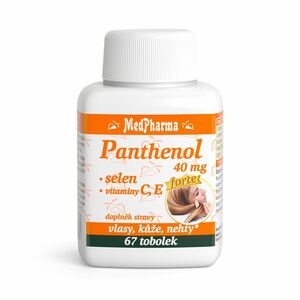 MEDPHARMA Panthenol 40mg forte 67 tablet obraz