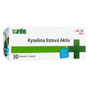 VIRDE Kyselina listová aktiv 30 tobolek obraz