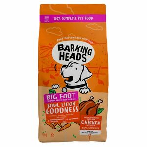 BARKING HEADS Big Foot Bowl Lickin Good Chick granule pro psy 12 kg obraz