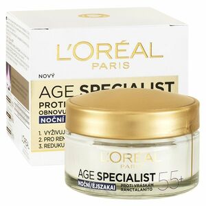 L´OREAL Age Specialist 55+ Noční krém 50 ml obraz