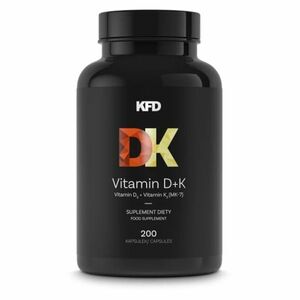 KFD Vitamín D + K 200 kapslí obraz