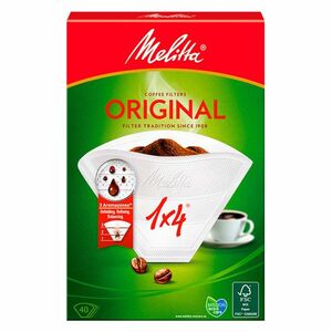 MELITTA Kávové filtry Original 1x4/40ks obraz