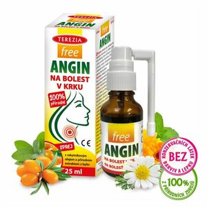 TEREZIA FreeAngin sprej na bolest v krku 25 ml obraz