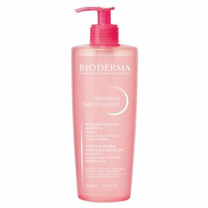 BIODERMA Sensibio Gel Moussant čisticí pěnivý gel 500 ml obraz