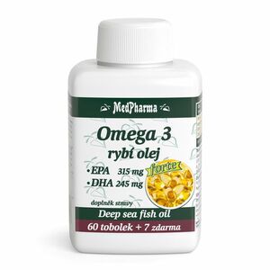 MEDPHARMA Omega 3 rybí olej forte 67 tobolek obraz