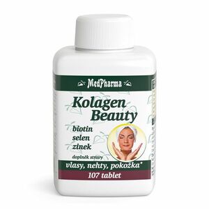 MEDPHARMA Kolagen Beauty biotin, selen, zinek 107 tablet obraz