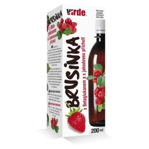 VIRDE BRUSINKA s Betaglukanem 200 ml obraz