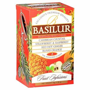 BASILUR Fruit infusions assorted volume II. ovocný čaj 25 sáčků obraz