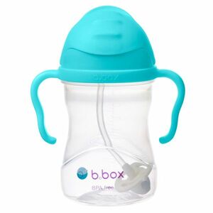 B.BOX Hrneček s brčkem aqua 6m+ 240 ml obraz