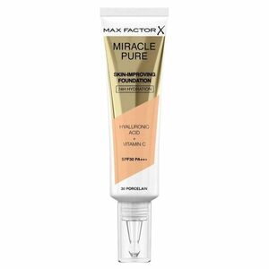 MAX FACTOR Miracle Pure SPF30 Skin-Improving Foundation 32 Light Beige make-up 30 ml obraz