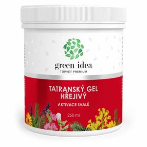 TOPVET Tatranský bylinný gel hřejivý 250 ml obraz