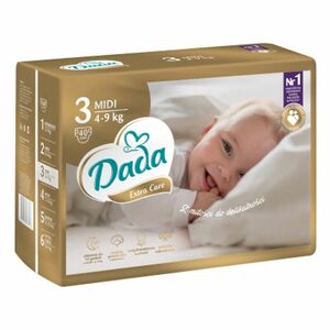 DADA Extra care velikost 3 midi 4-9kg 40 kusů obraz