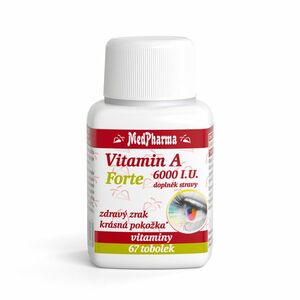 MEDPHARMA Vitamin A 6000 I.U. forte 67 tobolek obraz