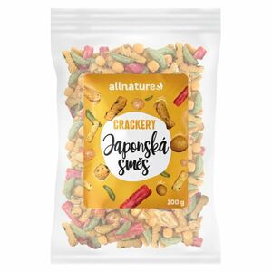 ALLNATURE Japonská směs crackery 100 g obraz