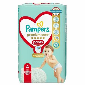 PAMPERS Premium Care vel.4 Plenkové kalhotky 9-15 kg 58 kusů obraz