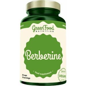 GREENFOOD NUTRITION Berberine 60 kapslí obraz