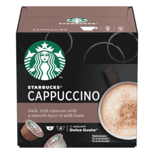 STARBUCKS ® Cappuccino, kávové kapsle 12 ks obraz