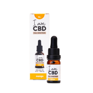 I AM CBD Full Spectrum CBD olej 15% s mangovou příchutí 10 ml obraz