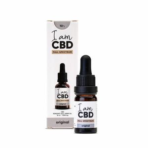 I am CBD Full Spectrum CBD konopný olej 10% original obraz