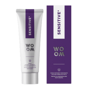 Woom Sensitive+ zubní pasta 75 ml obraz