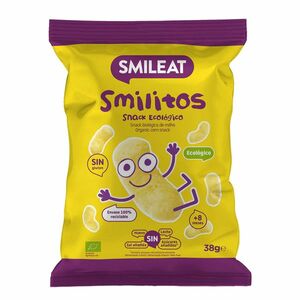 SMILEAT BIO kukuřičné křupky s extra panenským olivovým olejem 8M+ 38 g obraz