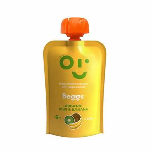 BEGGS BIO Kiwi a banán 120 g obraz