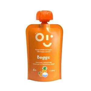 BEGGS BIO Smoothie s jogurtem a tropickým ovocem 120 g obraz