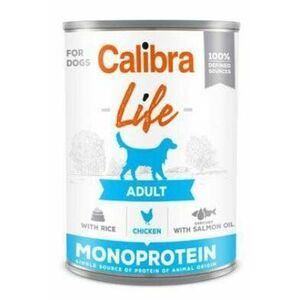 CALIBRA Dog Life konz.Adult Chicken with rice 400 g obraz