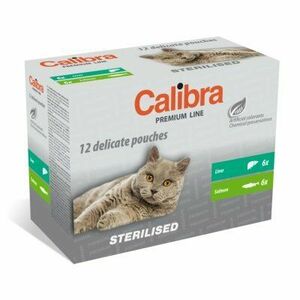 CALIBRA Cat kapsa Premium Steril. multipack 12 x 100 g obraz