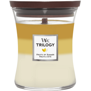 WOODWICK Trilogy vonná svíčka střední, Fruit of summer 275 g obraz