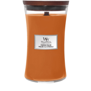 WOODWICK vonná svíčka velká Pumpkin praline 609 g obraz