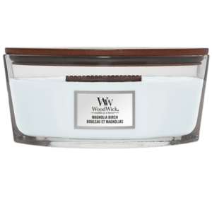 WOODWICK vonná svíčka Loď Magnolia birch 454 g obraz