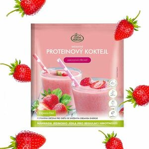 EXPRESS DIET Proteinový koktejl s jahodovou příchutí na hubnutí 59 g obraz