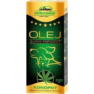 VITAR VETERINAE Konopný olej 200 ml obraz