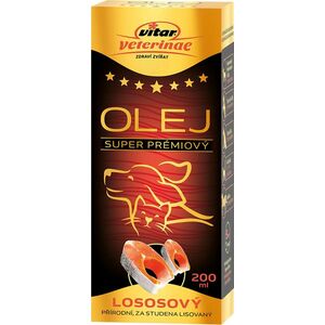 VITAR VETERINAE Lososový olej 200 ml obraz