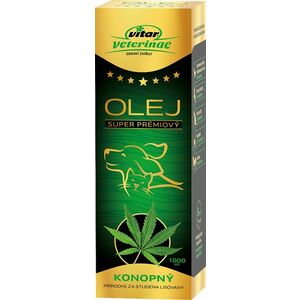 VITAR VETERINAE Konopný olej 1000 ml obraz