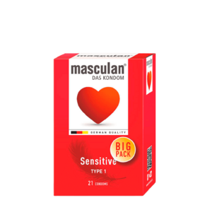 MASCULAN Kondomy Sensitive Big Pack 21 ks obraz