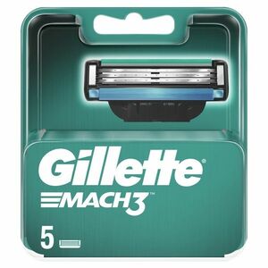 Gillette Mach3 náhradní hlavice 5 ks 5 ks obraz