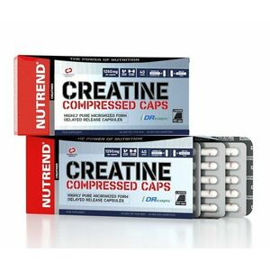 Creatine Compressed Caps - Nutrend 120 kaps. obraz