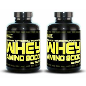 1+1 Zdarma: Amino Whey 8000 značky Best Nutrition 500 tbl. + 500 tbl. obraz