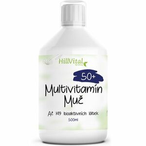 HillVital Multivitamín pro muže 50+ 500 ml obraz