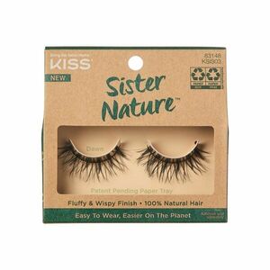 KISS Nalepovací řasy ECO přírodní Sister Nature Lash 1 pár Dawn obraz