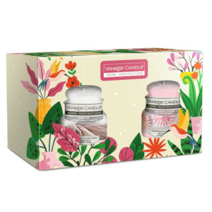 Yankee Candle Dárková sada svíček Sugared Blossom & Duvet Day 2 x 104 g obraz