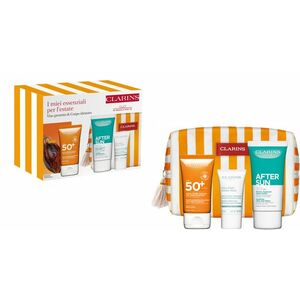 Clarins Dárková sada péče na opalování Sun Face Expert SPF 50 obraz