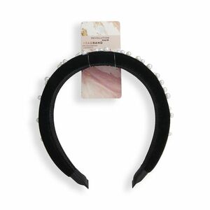 Revolution Čelenka do vlasů Black Pearl (Velvet Headband) obraz