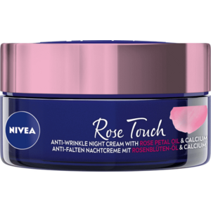 Nivea Noční krém proti vráskám s růžovým olejem Rose Touch (Anti-Wrinkle Night Cream) 50 ml obraz