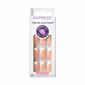 KISS Samolepící nehty ImPRESS Nails - Ideal 30 ks obraz