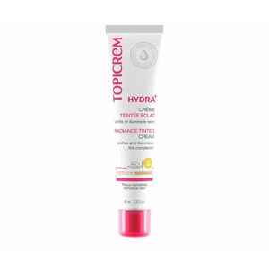 Topicrem Tónující pleťový krém SPF 50 Hydra+ (Radiance Tinted Cream) 40 ml Medium obraz