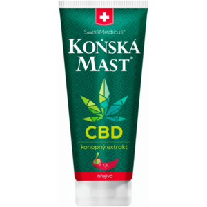 Koňská mast s CBD hřejivá 200 ml obraz